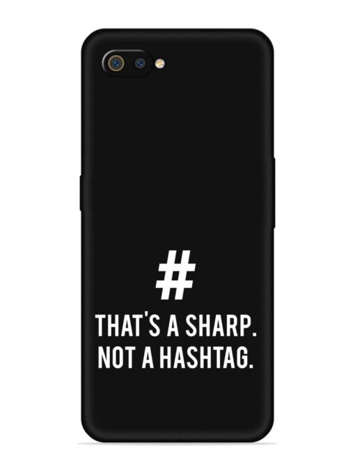 Thats Sharp Not Embossed Soft Silicone Case for Realme C2