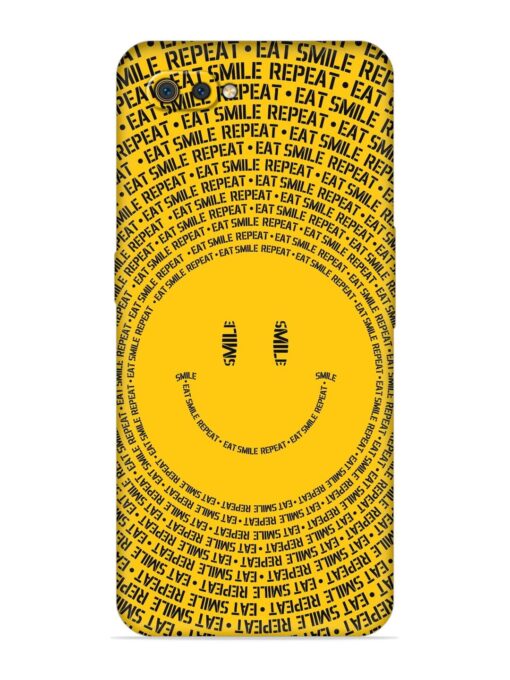 Smiley Embossed Soft Silicone Case for Realme C2 Zapvi