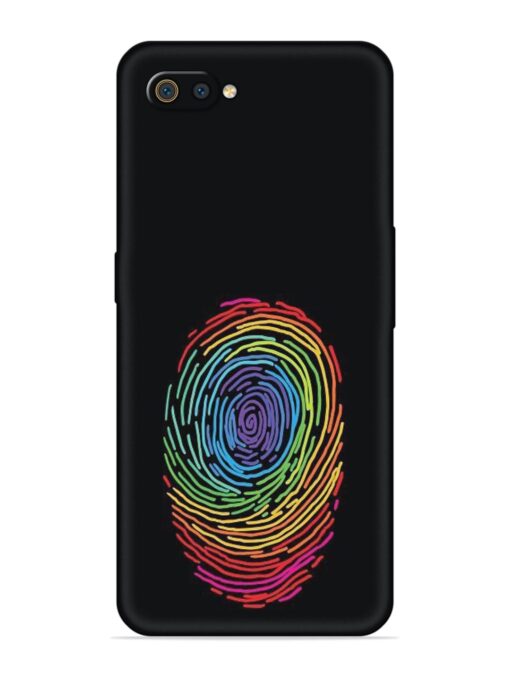 Fingerprint Of Thumb Art Embossed Soft Silicone Case for Realme C2