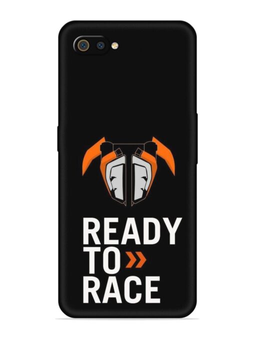 Ready To Race Embossed Soft Silicone Case for Realme C2 Zapvi