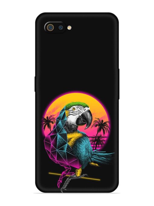 Rad Parrot Embossed Soft Silicone Case for Realme C2