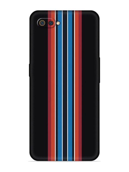 Vertical Strips Embossed Soft Silicone Case for Realme C2 Zapvi