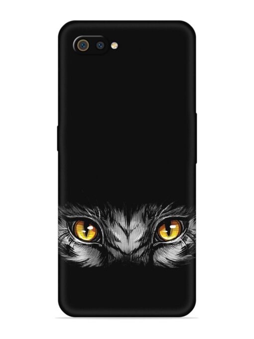 Scary Eye Embossed Soft Silicone Case for Realme C2