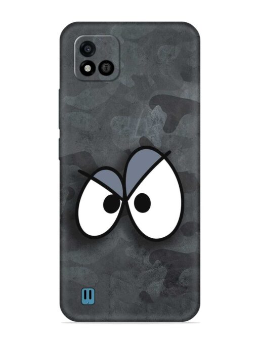 Big Eyes Night Mode Embossed Soft Silicone Case for Realme C20