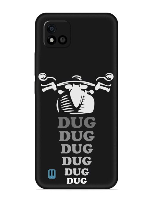 Dug Dug Dug Embossed Soft Silicone Case for Realme C20 Zapvi