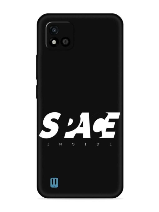 Space Typography Art Embossed Soft Silicone Case for Realme C20