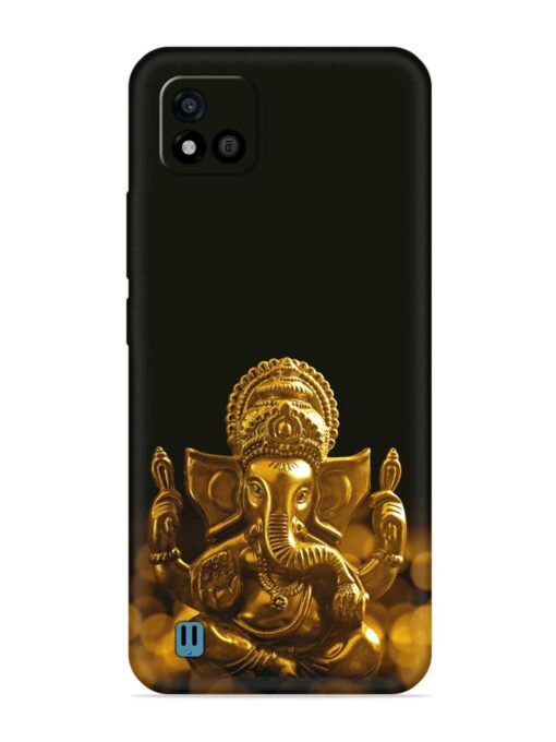 Lord Ganesha Indian Festival Embossed Soft Silicone Case for Realme C20 Zapvi