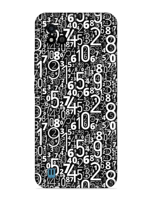 Many Numbers Different Embossed Soft Silicone Case for Realme C20 Zapvi