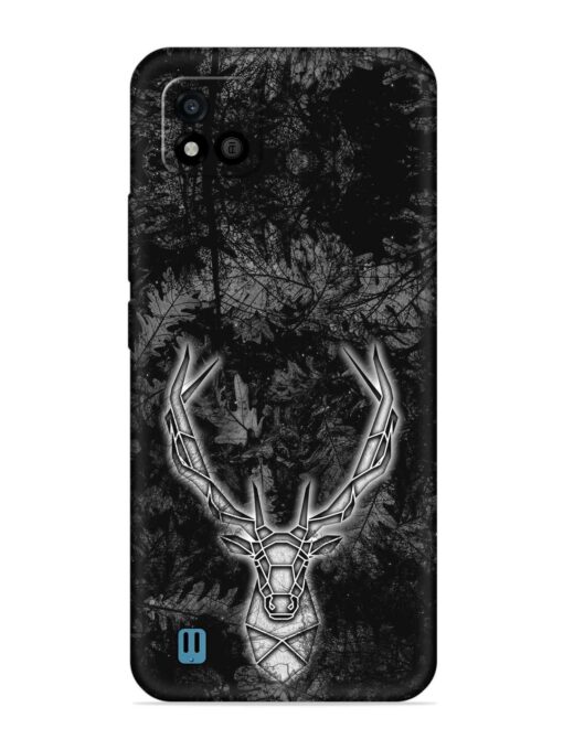 Ancient Deer Embossed Soft Silicone Case for Realme C20