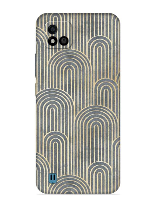 Art Deco Style Embossed Soft Silicone Case for Realme C20