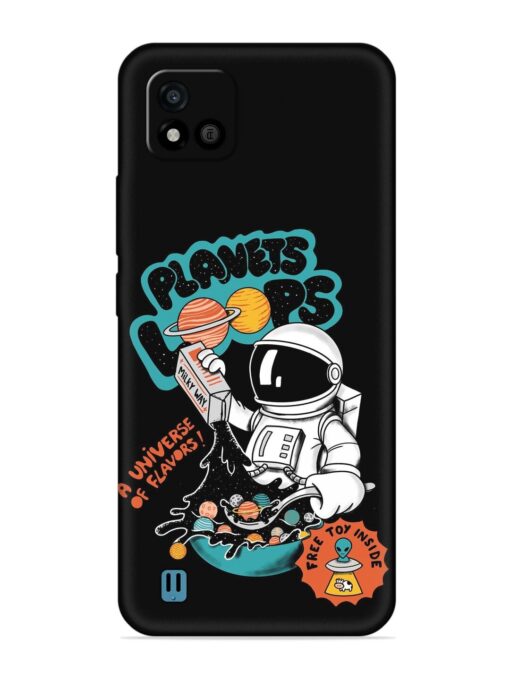 Planets Loop Embossed Soft Silicone Case for Realme C20