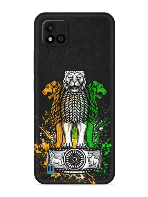 Pillars Of Ashoka Embossed Soft Silicone Case for Realme C20