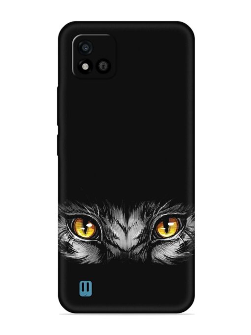 Scary Eye Embossed Soft Silicone Case for Realme C20 Zapvi