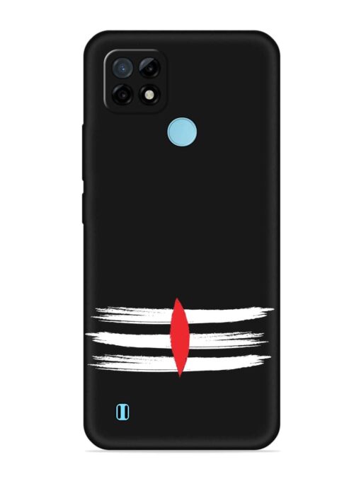 Mahadev Tilak Vector Embossed Soft Silicone Case for Realme C21 Zapvi