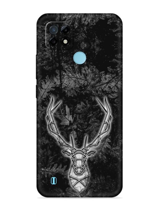 Ancient Deer Embossed Soft Silicone Case for Realme C21