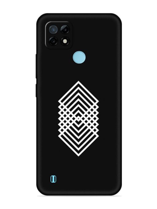 Faay Art Embossed Soft Silicone Case for Realme C21 Zapvi