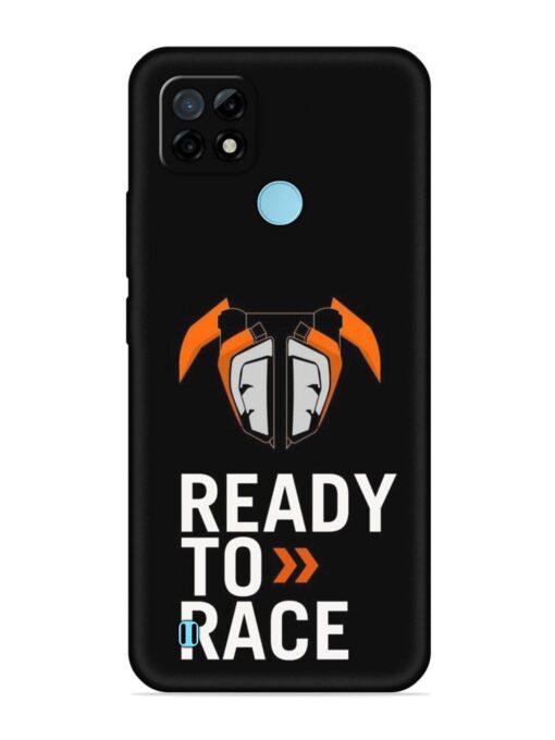 Ready To Race Embossed Soft Silicone Case for Realme C21