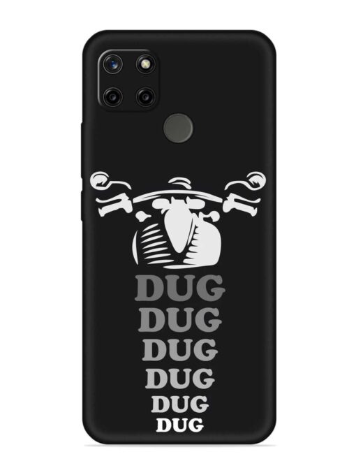 Dug Dug Dug Embossed Soft Silicone Case for Realme C21Y Zapvi