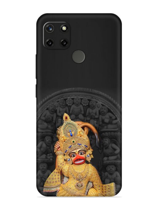 Indian Gold Hanuman Embossed Soft Silicone Case for Realme C21Y Zapvi