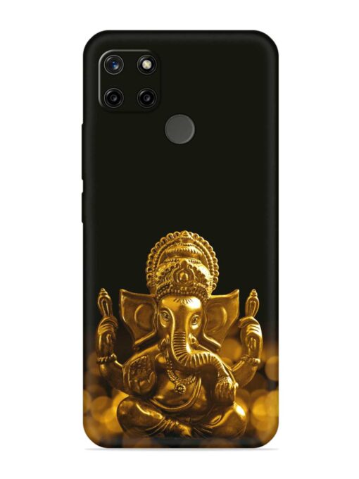 Lord Ganesha Indian Festival Embossed Soft Silicone Case for Realme C21Y Zapvi