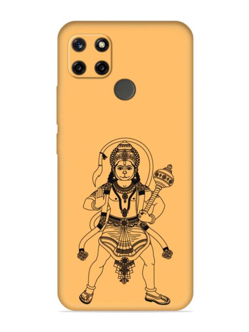 Indian God Hanuman Embossed Soft Silicone Case for Realme C21Y Zapvi