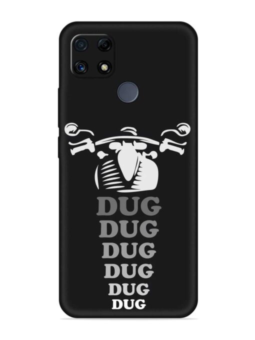 Dug Dug Dug Embossed Soft Silicone Case for Realme C25