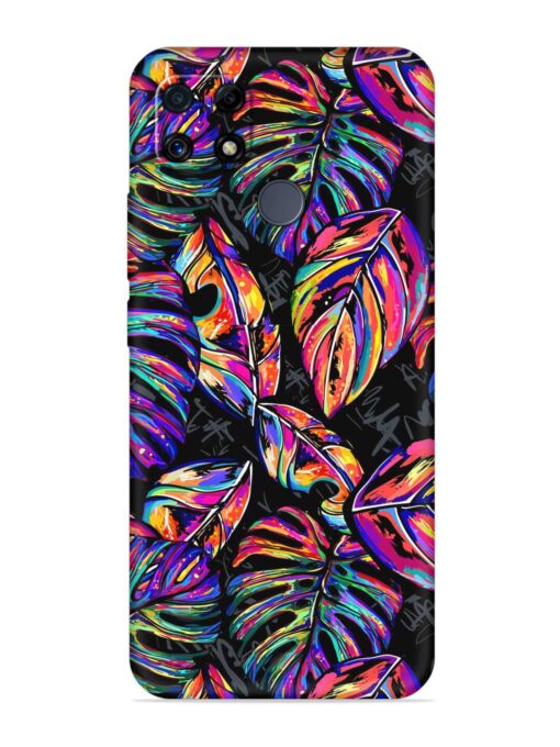 Tropical Seamless Vector Embossed Soft Silicone Case for Realme C25