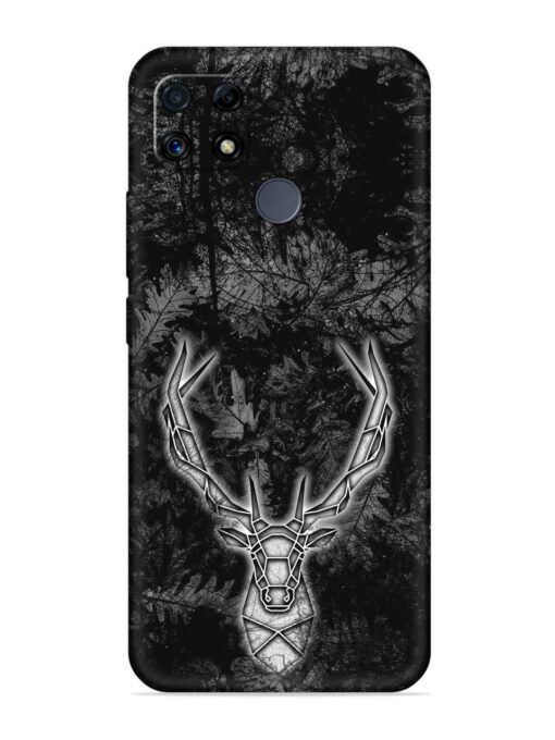 Ancient Deer Embossed Soft Silicone Case for Realme C25