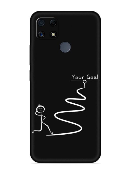 Your Goal Embossed Soft Silicone Case for Realme C25