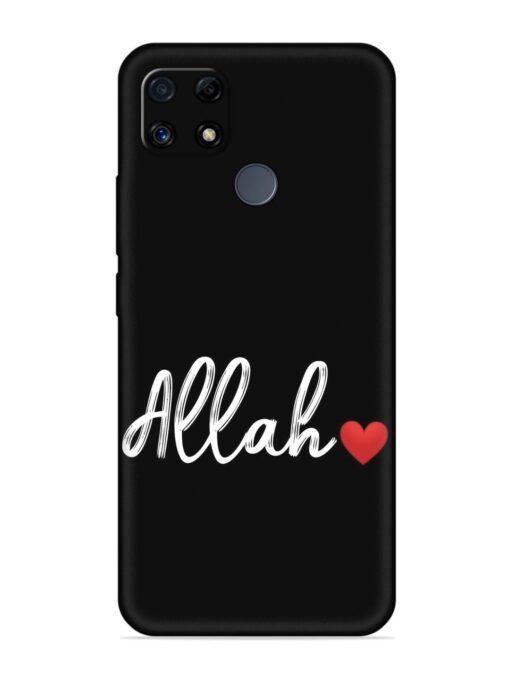 Allah Embossed Soft Silicone Case for Realme C25 Zapvi