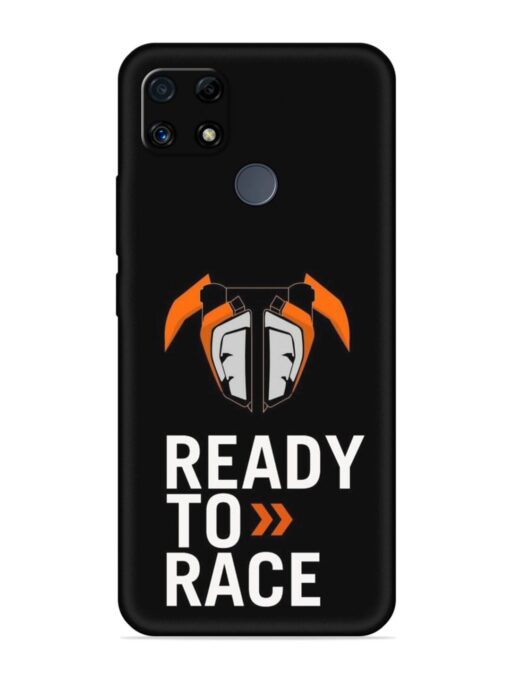 Ready To Race Embossed Soft Silicone Case for Realme C25