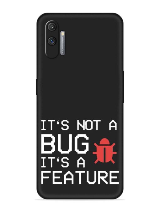 Not Bug Feature Embossed Soft Silicone Case for Realme C3