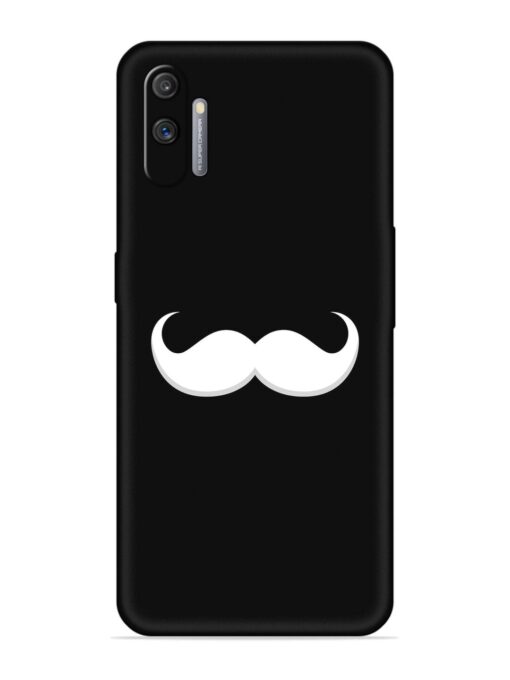 Mustache Vector Embossed Soft Silicone Case for Realme C3