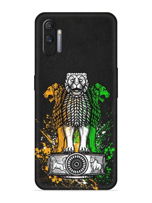 Pillars Of Ashoka Embossed Soft Silicone Case for Realme C3