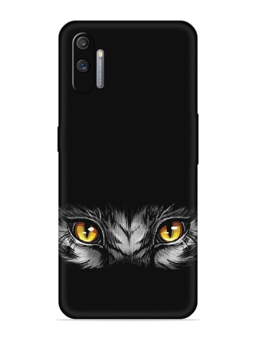 Scary Eye Embossed Soft Silicone Case for Realme C3