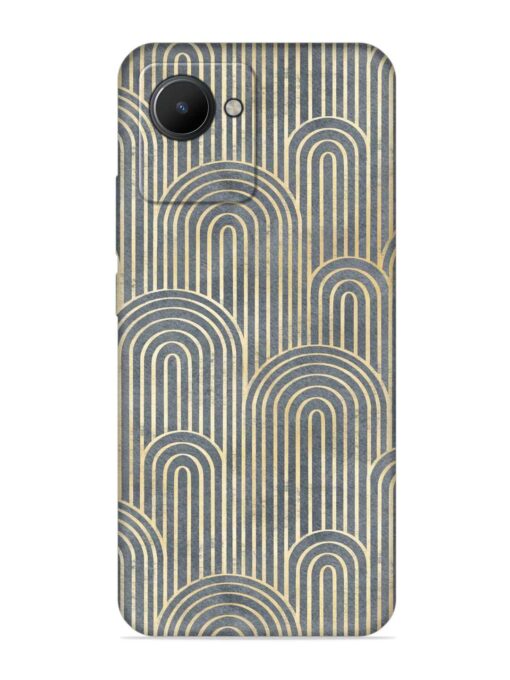 Art Deco Style Embossed Soft Silicone Case for Realme C30