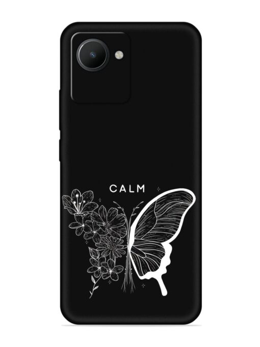 Calm Embossed Soft Silicone Case for Realme C30