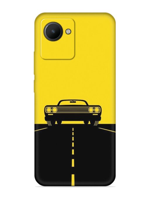 Classic Car Embossed Soft Silicone Case for Realme C30 Zapvi