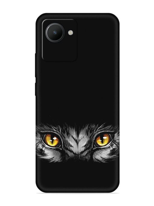 Scary Eye Embossed Soft Silicone Case for Realme C30