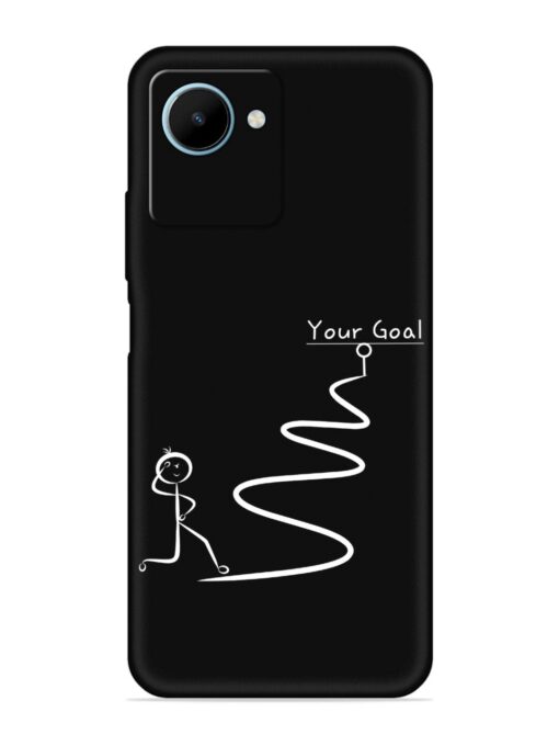 Your Goal Embossed Soft Silicone Case for Realme C30S