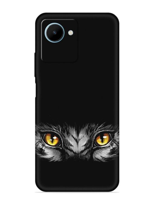 Scary Eye Embossed Soft Silicone Case for Realme C30S