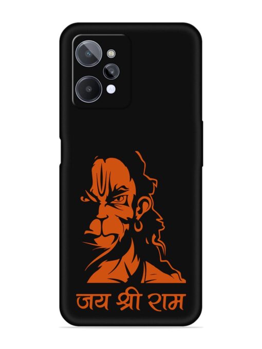 Angry Hanuman Embossed Soft Silicone Case for Realme C31