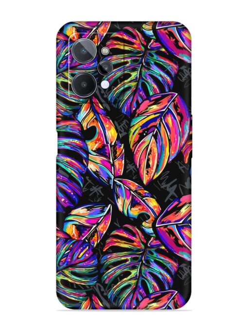 Tropical Seamless Vector Embossed Soft Silicone Case for Realme C31