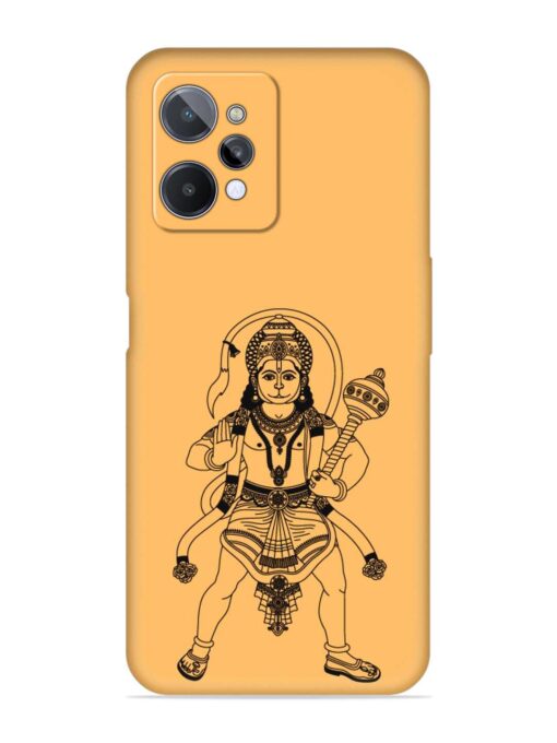 Indian God Hanuman Embossed Soft Silicone Case for Realme C31