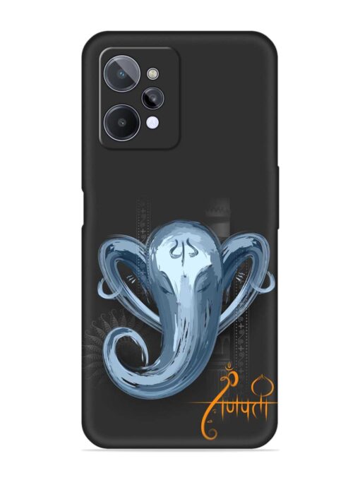 Illustration Lord Ganpati Embossed Soft Silicone Case for Realme C31 Zapvi