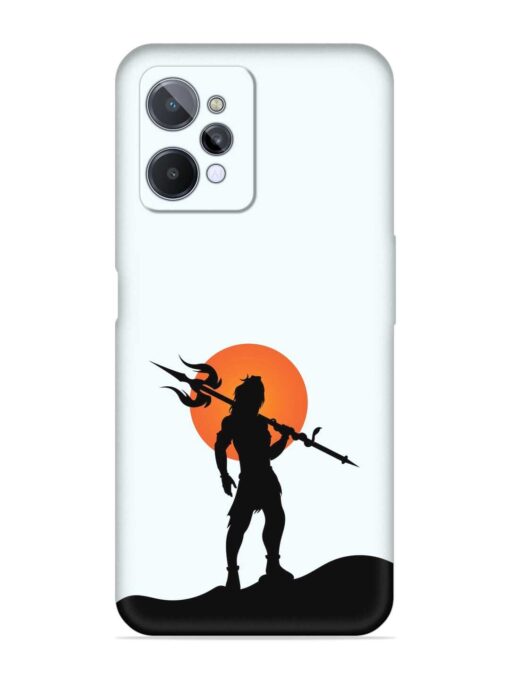 Lord Mahadev Trendy Embossed Soft Silicone Case for Realme C31 Zapvi