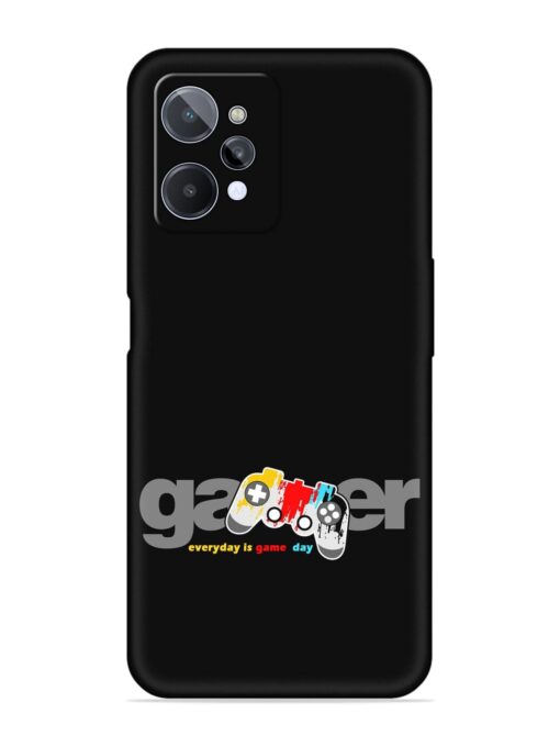 Gamer Everyday Game Embossed Soft Silicone Case for Realme C31 Zapvi