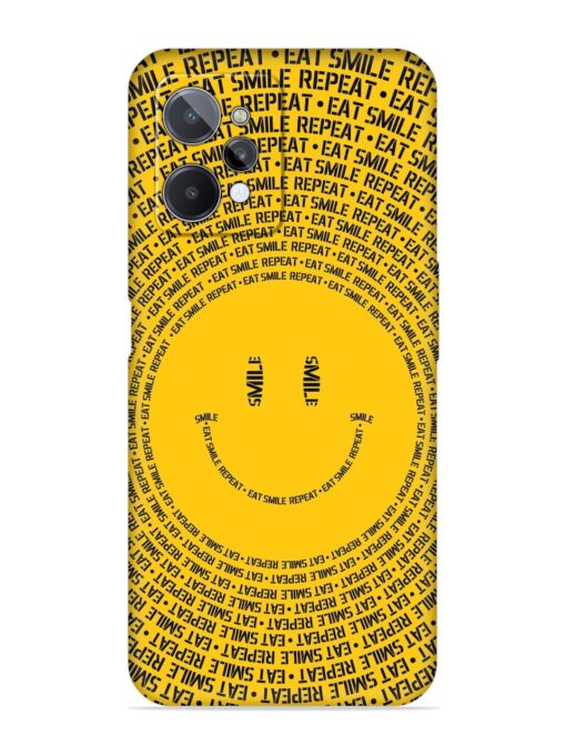 Smiley Embossed Soft Silicone Case for Realme C31