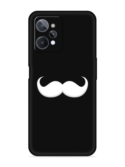 Mustache Vector Embossed Soft Silicone Case for Realme C31 Zapvi