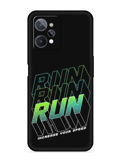 Run Embossed Soft Silicone Case for Realme C31